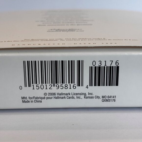 Hallmark Ornaments 2006 Jolly Snowmen Miniature Collection 6 Pcs New - Picture 9 of 9